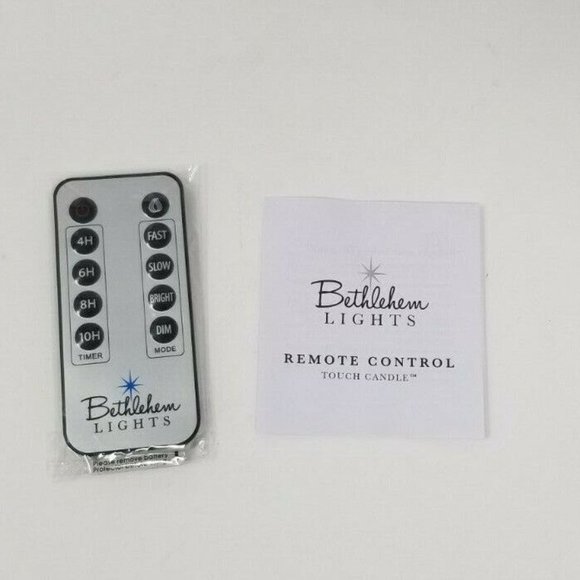 Bethlehem Lights Touch Candle Remote Control NIP with Manual New Sealed - Picture 2 of 3